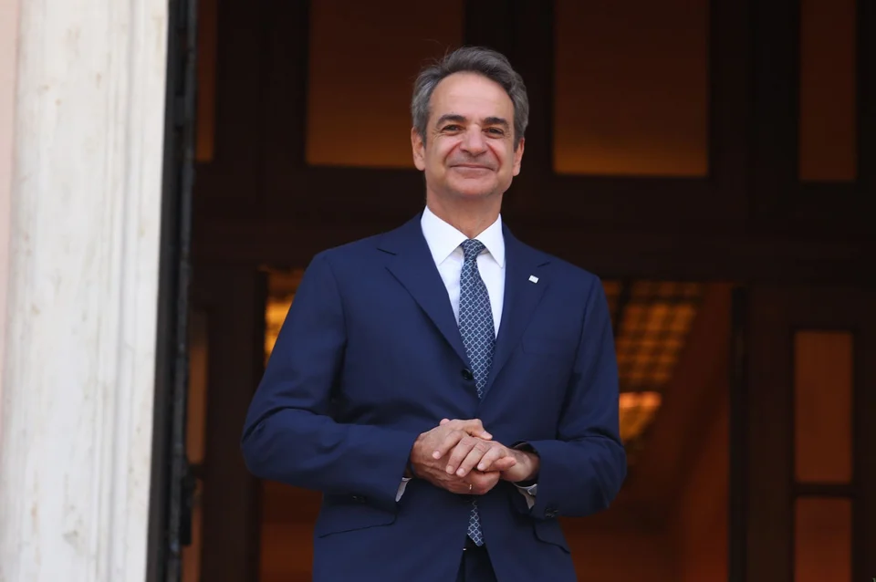 Πρίγκιπας Αλβέρτος του Μονακό - Κυριάκος Μητσοτάκης Μέγαρο Μαξίμου